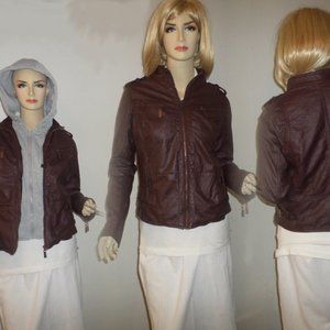 F2 Moto Jacket Hoodie Small